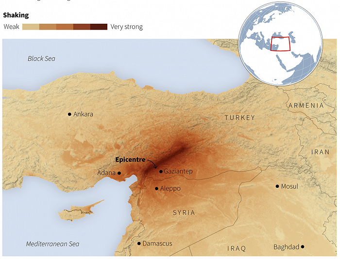 强震、酷寒、内战，土耳其地动救济有多复杂？
